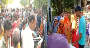 Sawan Somvar Stampede Broke Out In Siwan Mahendra Nath Temple | सिवान जिले में सावन की पहली सोमवारी पर जल चढ़ाने के दौरान भगदड़ मच गई. भगदड़ के कारण दो महिलाओं की मौत हो गई वहीं एक महिला घायल हो गई