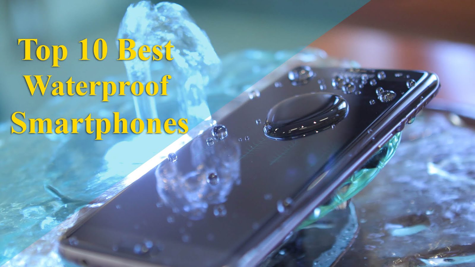 Top 5 Waterproof Smartphones in India - Samsung Galaxy S21 Ultra S21, iPhone 13 Pro Max and More | Best Waterproof Smartphones in India Price, Specification, Features