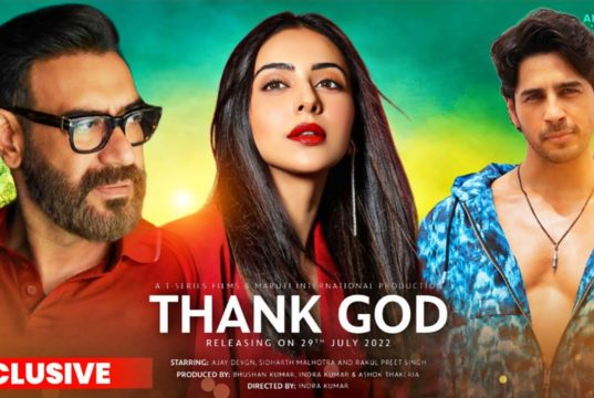 Thank God Movie Latest Update News in Hindi, Ajay Devgn Rakul Preet and Sidharth Malhotra Starrer Thank God Scripted Changes | फिल्म मेकर्स ने डर के कारण बदली फिल्म की स्क्रिप्ट, जाने पूरा मामला!