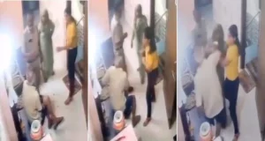 Delhi Police’s Female Sub-Inspector Slaps Elderly Father-in-law, Watch Video of Assault Goes Viral News in Hindi | दिल्ली पुलिस की महिला सब-इंस्पेक्टर ने बुजुर्ग ससुर को मारा थप्पड़, देखें मारपीट का वायरल वीडियो!