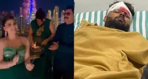 Urvashi Rautela Partying in Dubai Users Said Rishabh Pant Hospitalized and She is Enjoying News in Hindi | उर्वशी रौतेला पर फूटा लोगो का गुस्सा, लोगो ने खरी-खोटी सुनाई!