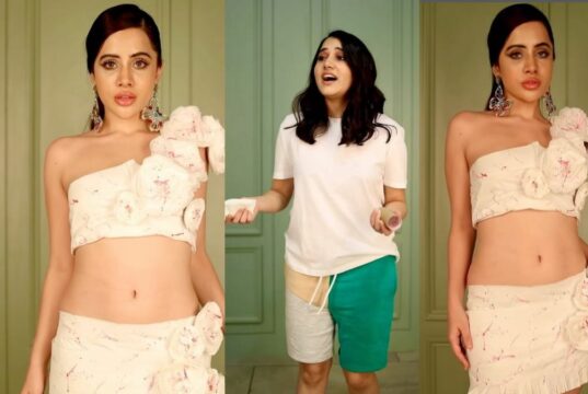 Uorfi Javed Toilet Paper Dress Viral on Social Media |