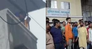 Bulldozer Action Against Spitting Accused in Ujjain Madhya Pradesh News in Hindi | Bulldozer rammed the house of Muslims who spit on devotees in Ujjain, video went viral!