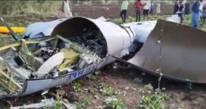 DRDO Tapas UAV Plane Crash in Karnataka News in Hindi | Karnataka Plane Crash Accident News | DRDO TAPAS MALE UAV crashed near ATR Chitradurga, Bengaluru | DRDO का तपस मानव रहित विमान दुर्घटनाग्रस्त हुआ