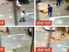 BJP leader shot dead during an evening walk in UP's Moradabad, CCTV captures footage | Breaking News UP Moradabad BJP Leader Shot Dead Case CCTV Video | यूपी में भाजपा नेता की गोली मारकर हत्या