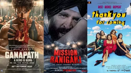 October 2023 Upcoming Movies | Check out the list of Bollywood Movies coming out in October 2023, Bollywood movies release date, schedule and calendar, 2023 October Bollywood Movies in Theatres at Dekh News