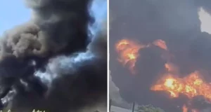 Massive Fire in A Chemical Factory in Kurali Mohali Punjab News in Hindi | Mohali Chemical Factory Fire Video | मोहाली में केमिकल फैक्ट्री में लगी भीषण आग, 8 लोग झुलसे