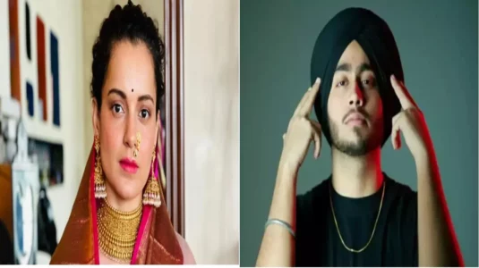 Kangana Ranaut & Shubhneet Singh Controversy News in Hindi | Kangana Ranaut SLAMS rapper Shubh for his latest CONTROVERSIAL post on Indira Gandhi's assassination | कनाडाई सिंगर शुभनीत ने इंदिरा गांधी की हत्या का उड़ाया मजाक