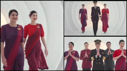 How is Air India New Uniform and Who Has Designed it. | Air India New Dress Details and News in Hindi | एयर इंडिया के क्रू मेंबर्स की ड्रेस कैसी है किसने डिजाइन की है ?