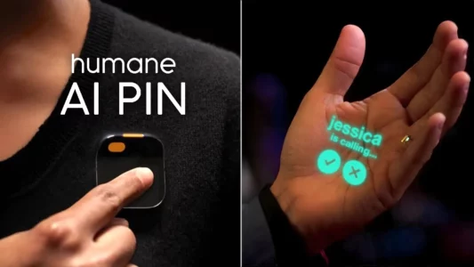 What is the AI Pin from Humane? | What is Humane AI Pin Details in Hindi | What is Humane AI Pin, How It Works: Explained in Hindi | न स्क्रीन, न कोई ऐप..आपका हाथ ही होगा स्मार्टफोन क्या है यह टेक्नोलॉजी?