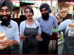 Kulhad Pizza Couple New Controversy News in Hindi | Why did Baba Banda Singh Bahadur Sikh organizations protest near the couple's shop? | Kulhad Pizza Couple Private Video