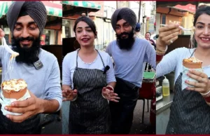 Kulhad Pizza Couple New Controversy News in Hindi | Why did Baba Banda Singh Bahadur Sikh organizations protest near the couple's shop? | Kulhad Pizza Couple Private Video